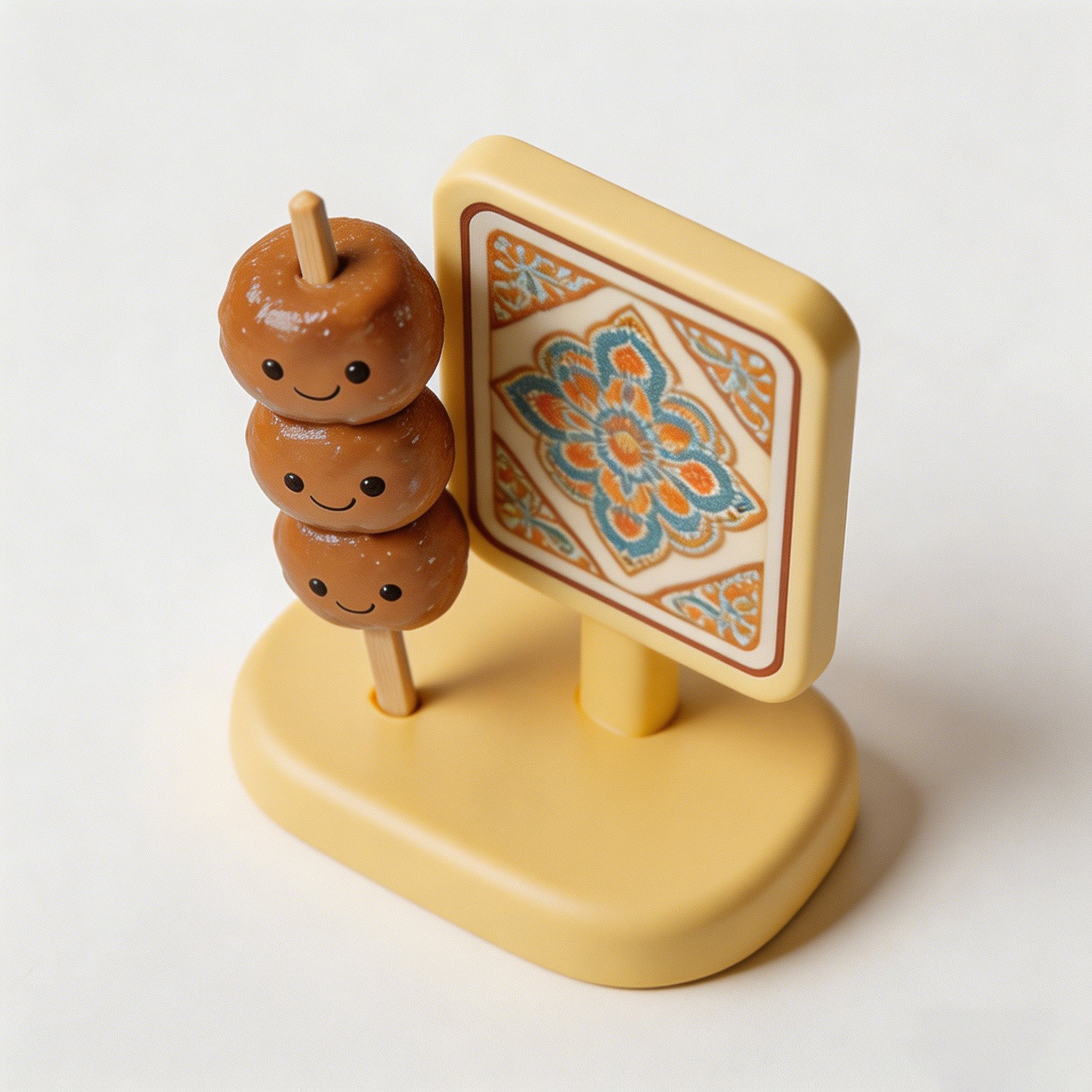 車内に飾ったミニフィギュアの使用イメージ