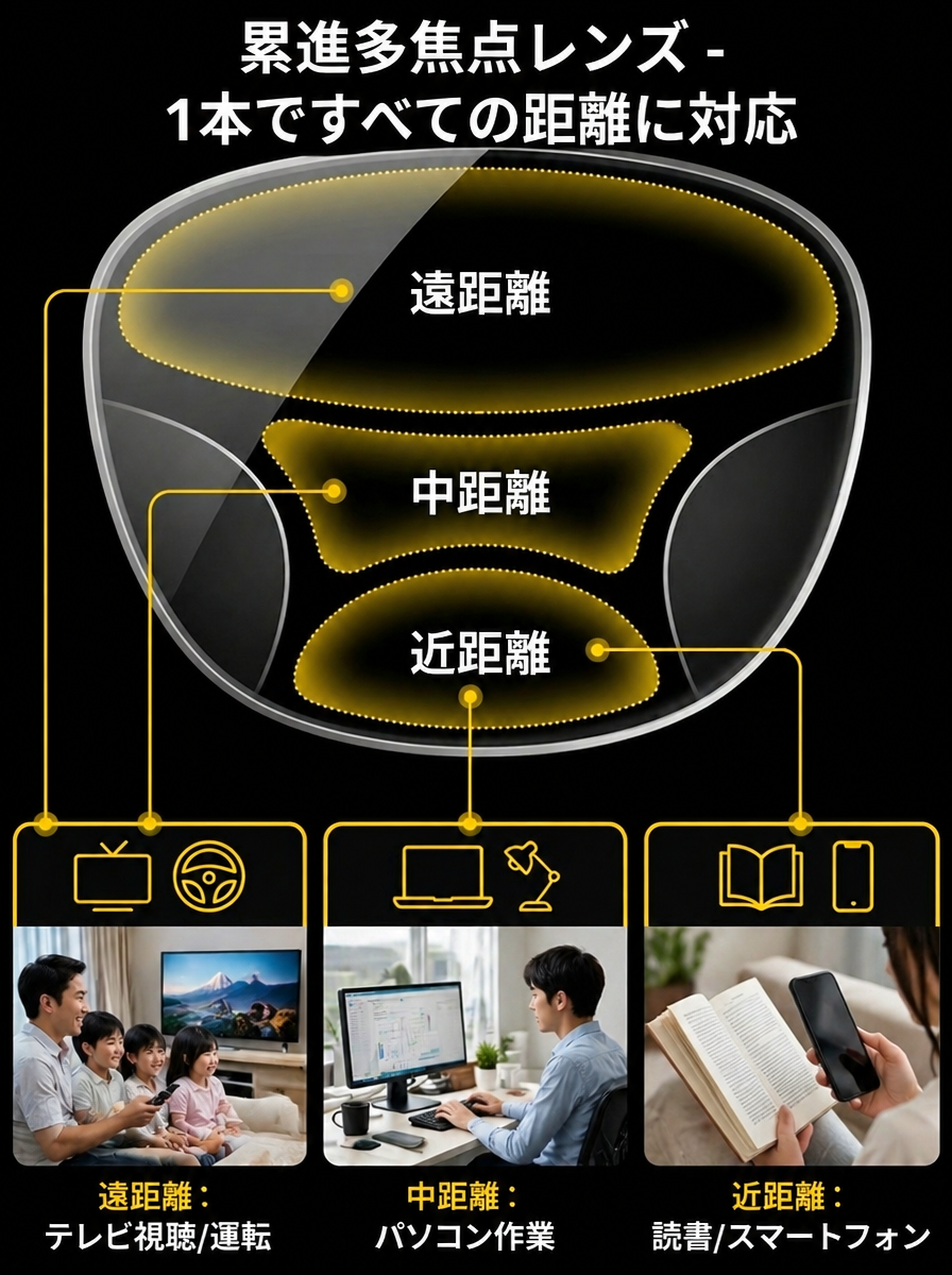 【日本の眼科医×ドイツ光学】近視も、遠視も、乱視も、これ1本で視界クリア✨次世代スマートメガネ✨