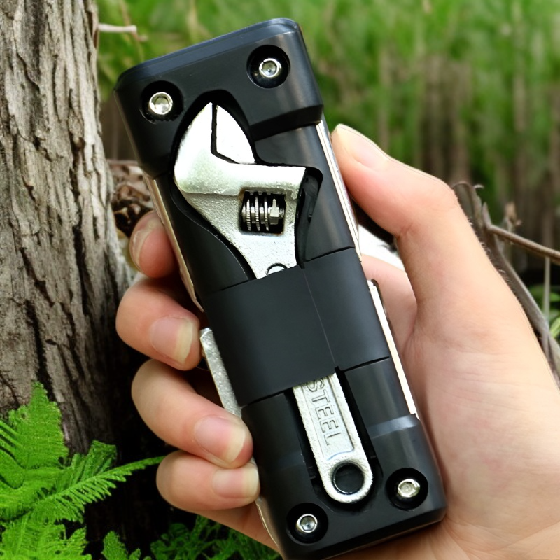 携帯用レンチセット 組合せ用具の多機能の自転車のモーターバイクの屋外のキャンプ用具セット