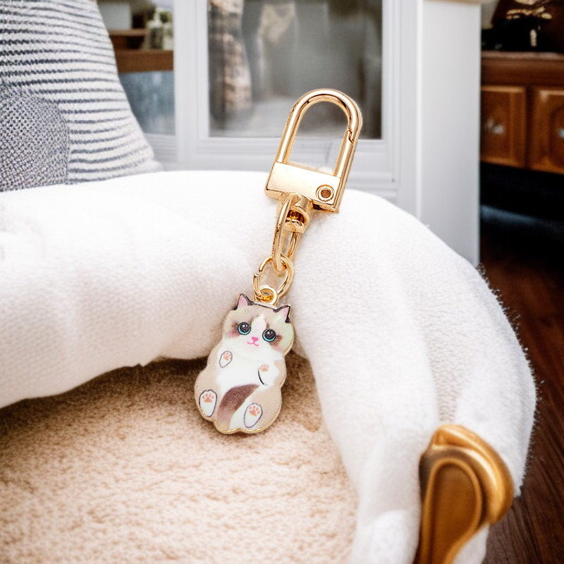 귀여운 고양이 키링