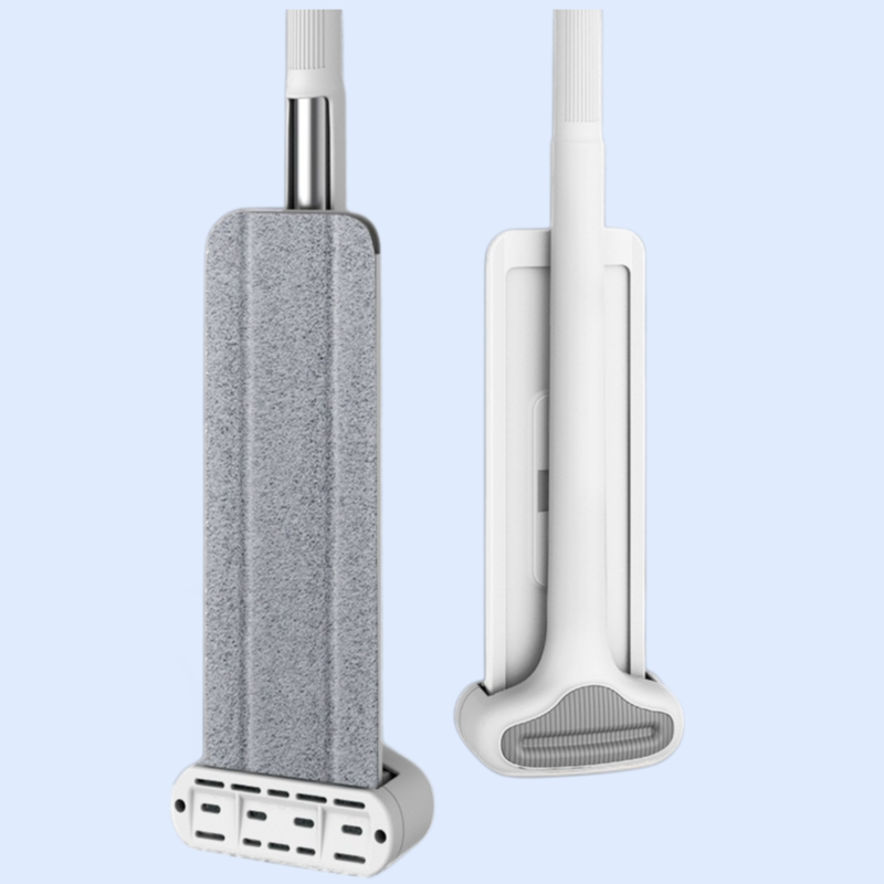 Selbstreinigender Flachbodenwischer