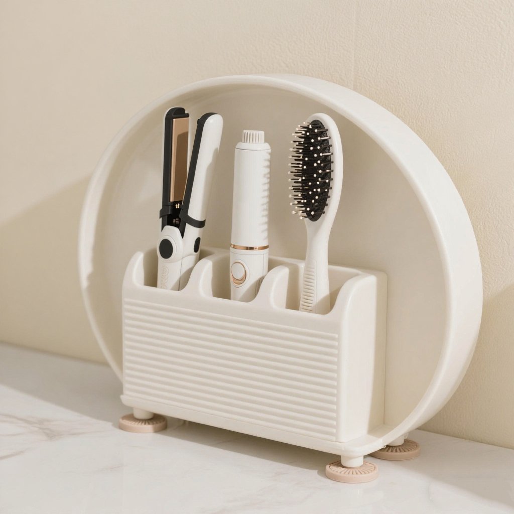 헤어 관리용 수납 거치대