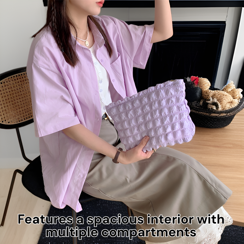 Multi-functional Canvas Travel Cosmetic Bag Large Capacity Toiletries Bag