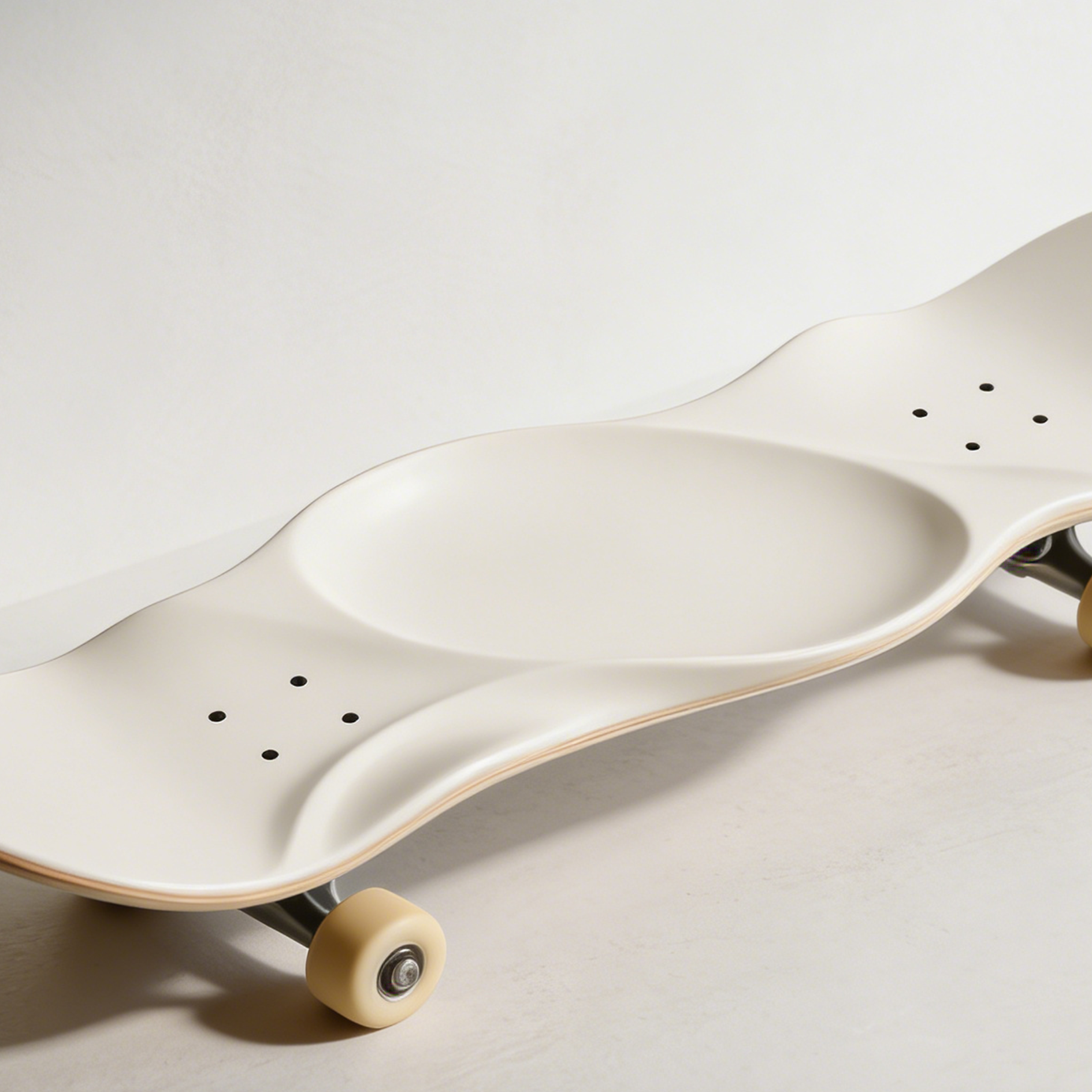 Κλασικό Σκέιτμπορντ σε λευκό φόντο