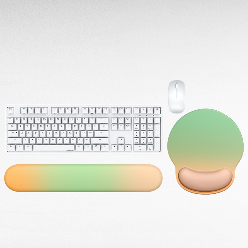 그라데이션 마우스패드 실리콘 손목보호대