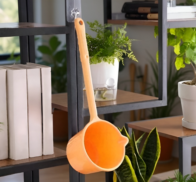 꽃주머니 디자인 주방 국자 바닥 물바가지