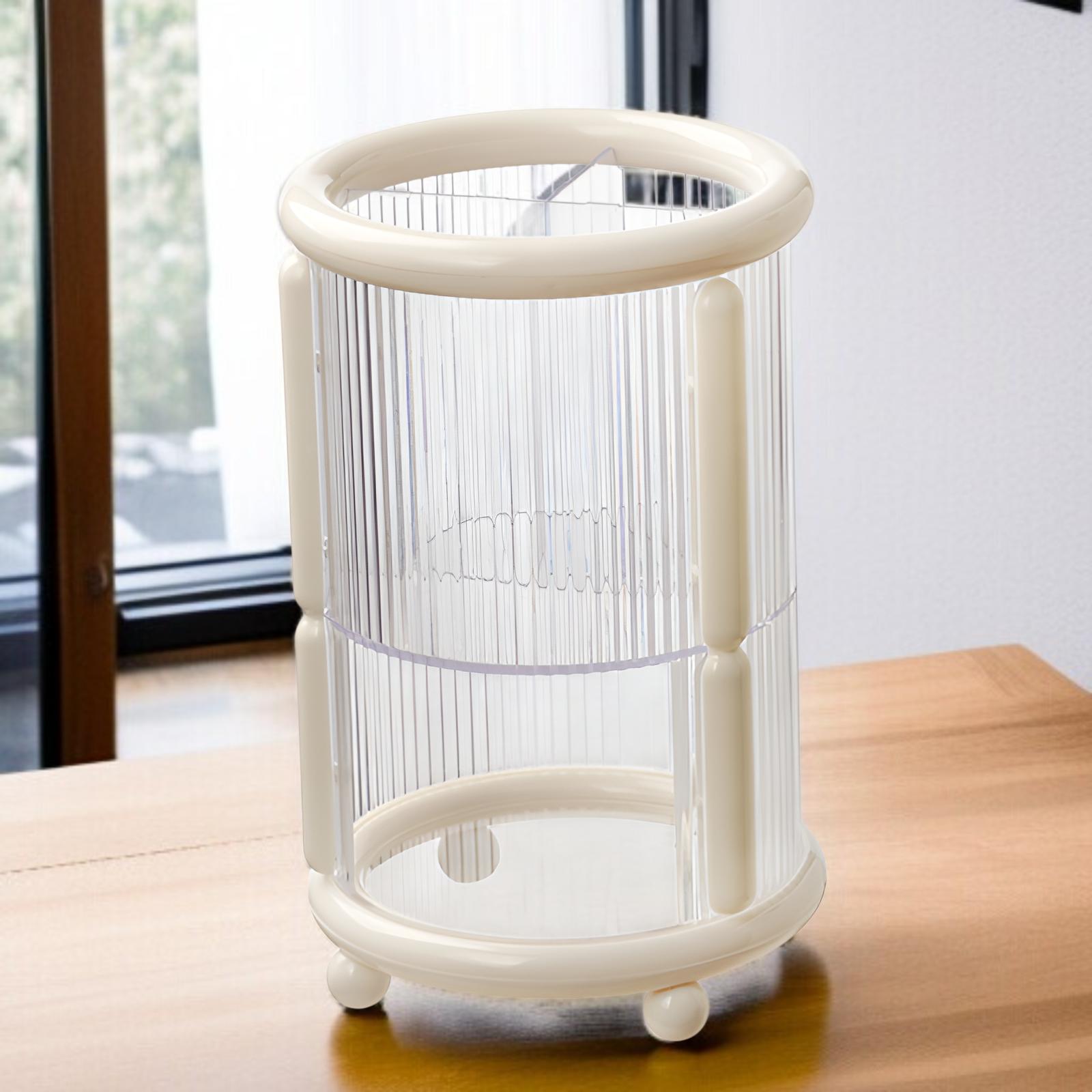 Kozmetikum tárolódoboz sminkecsethez, szemöldökceruzához, rúzshoz