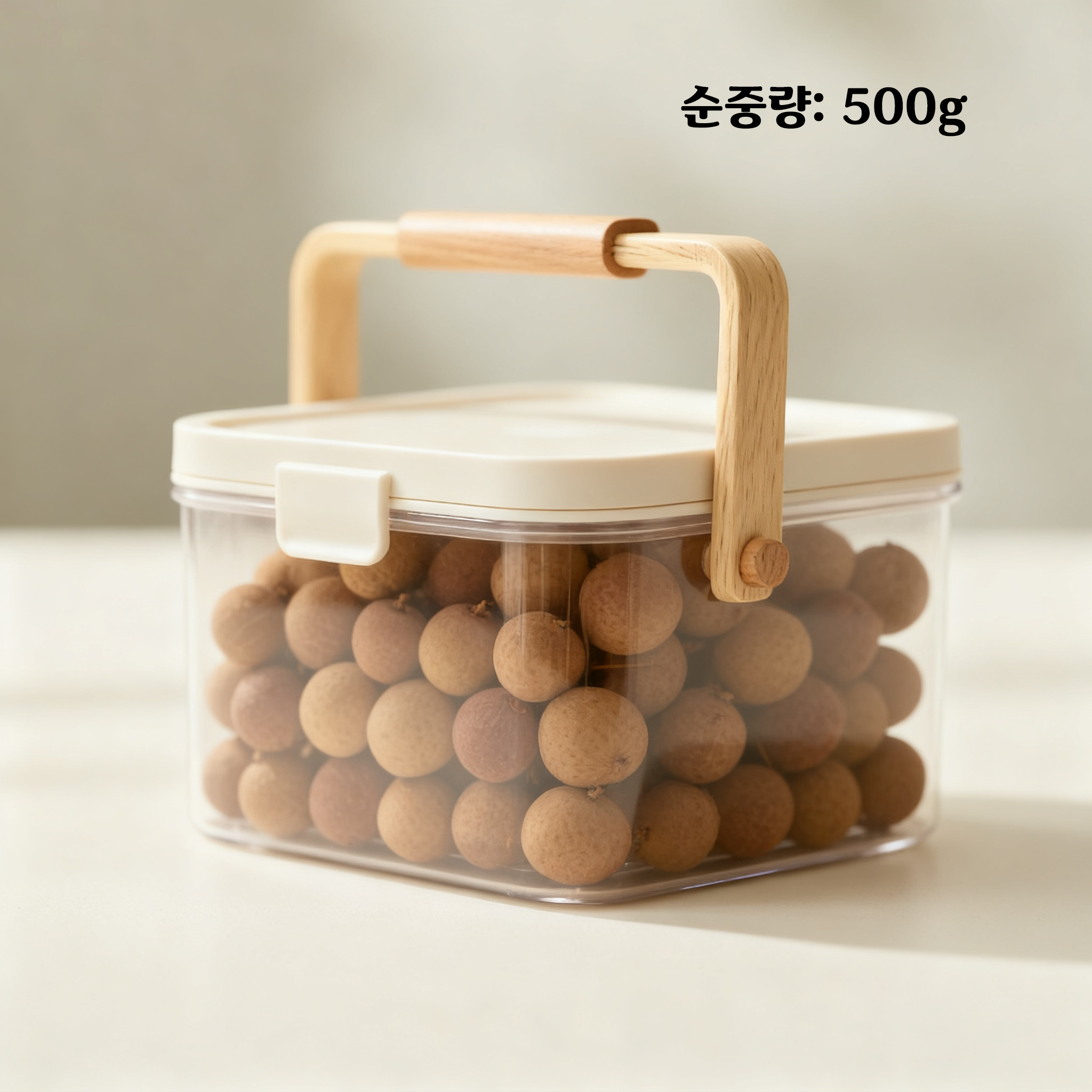 안전하게 포장된 용안 2박스 모습