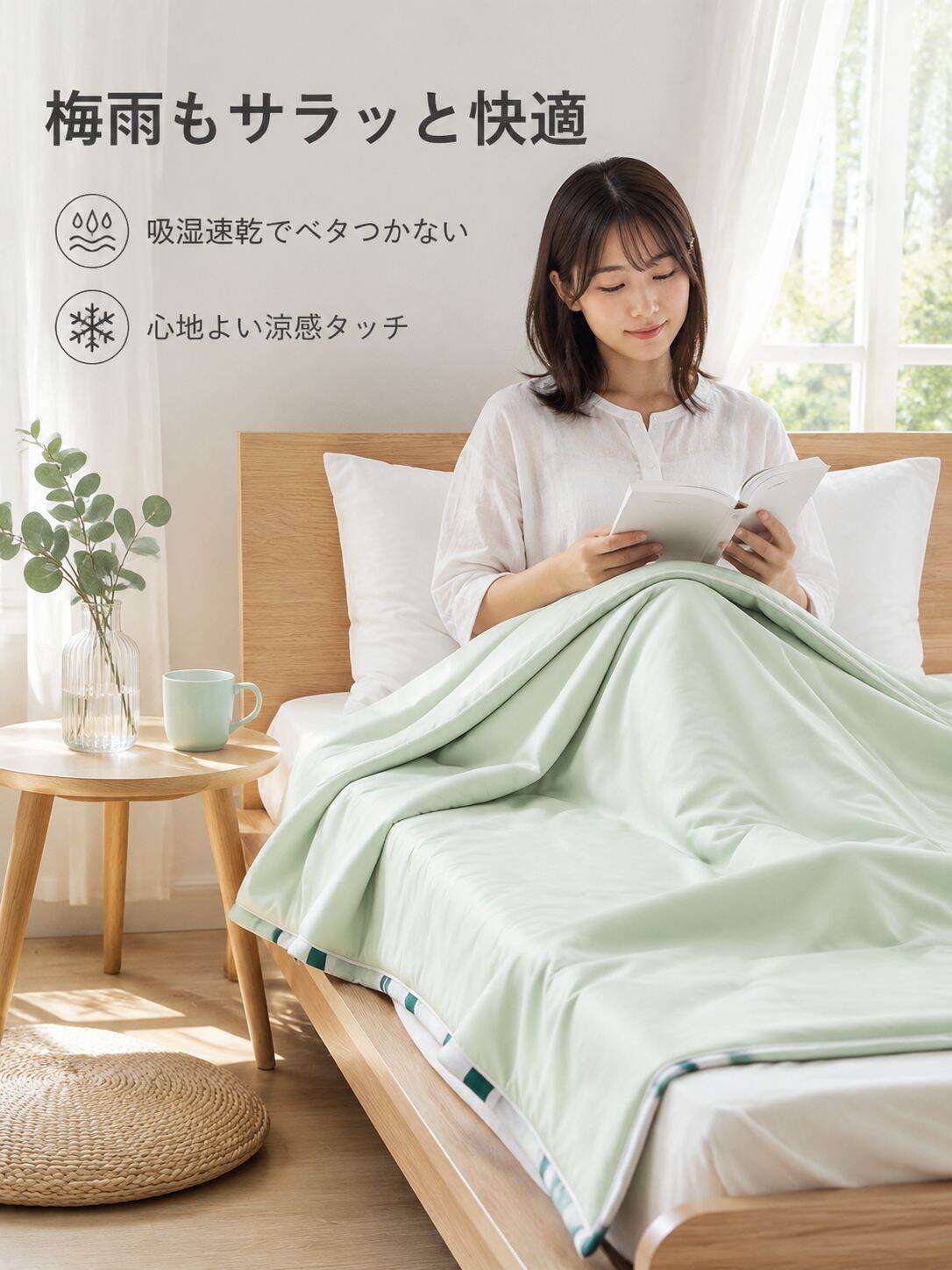 薄型二重エアコン掛け布団