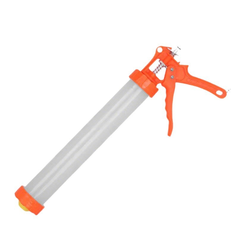 Effortless transparent structural glue gun