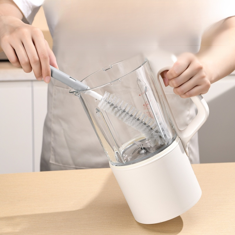 Telescopic portable cup cleaning brush