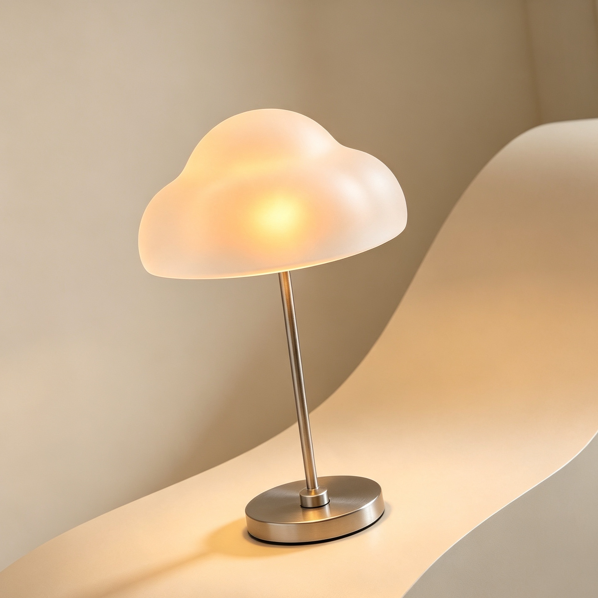 Cloud-themed desktop lamps (2 pieces)