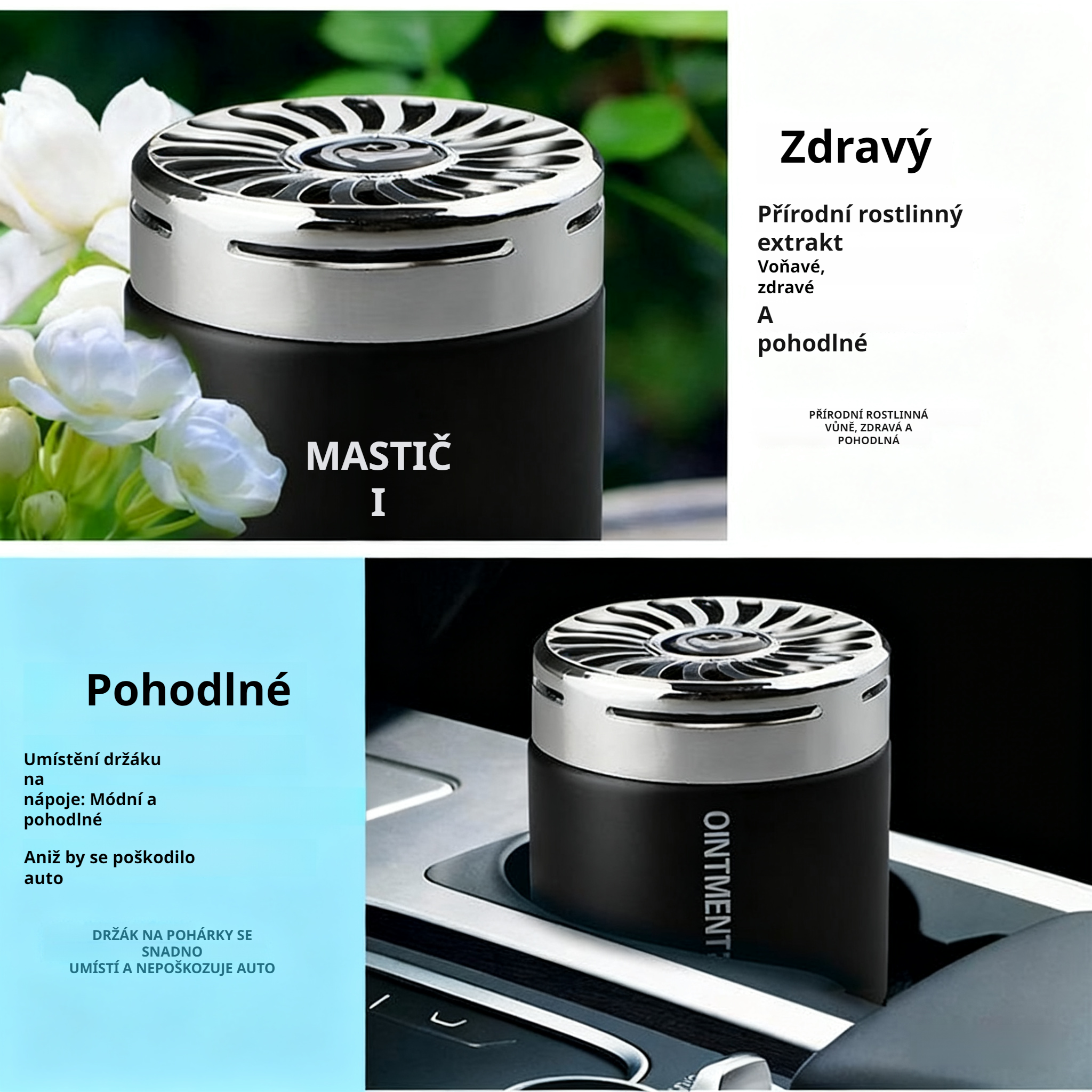 Odstraňovač zápachu do auta – Rychlá vůně