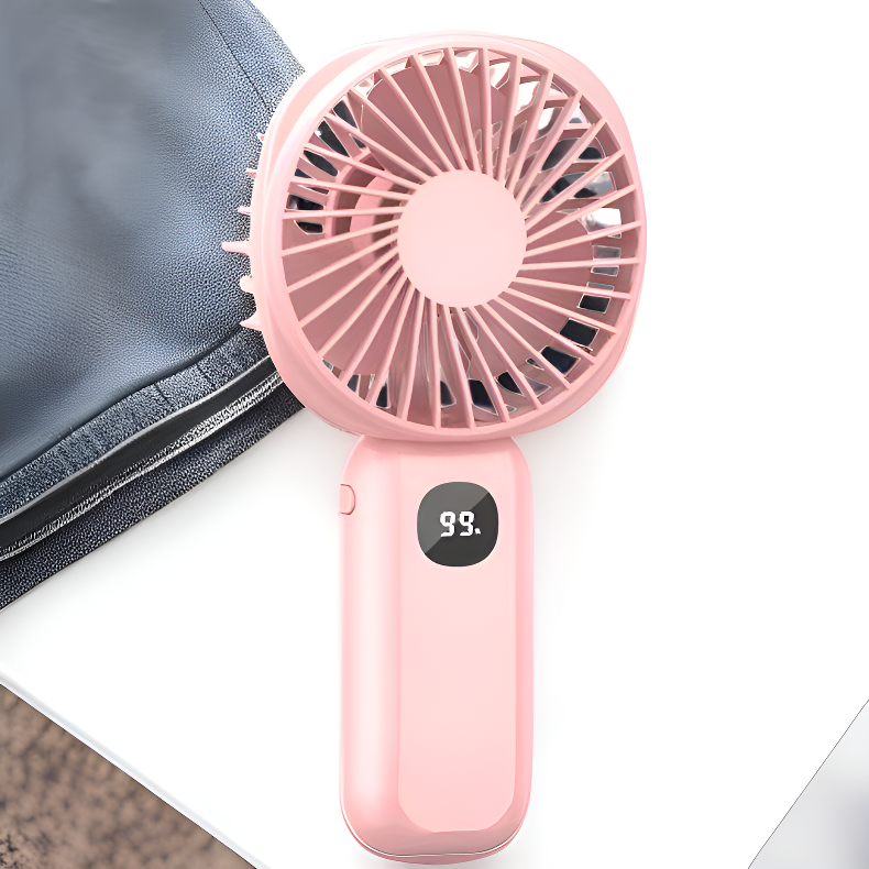 디스플레이 충전식 휴대용 선풍기