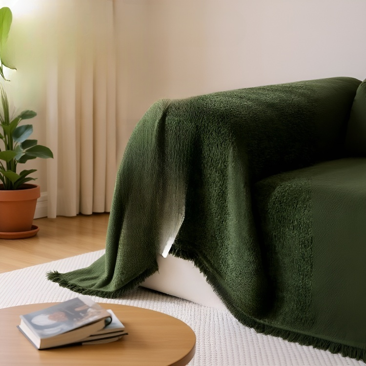 소파 패드 셔니어 방수 방오 담요 소프트 밀랍 퓨어 컬러 추동 소파 커버 커버 타월