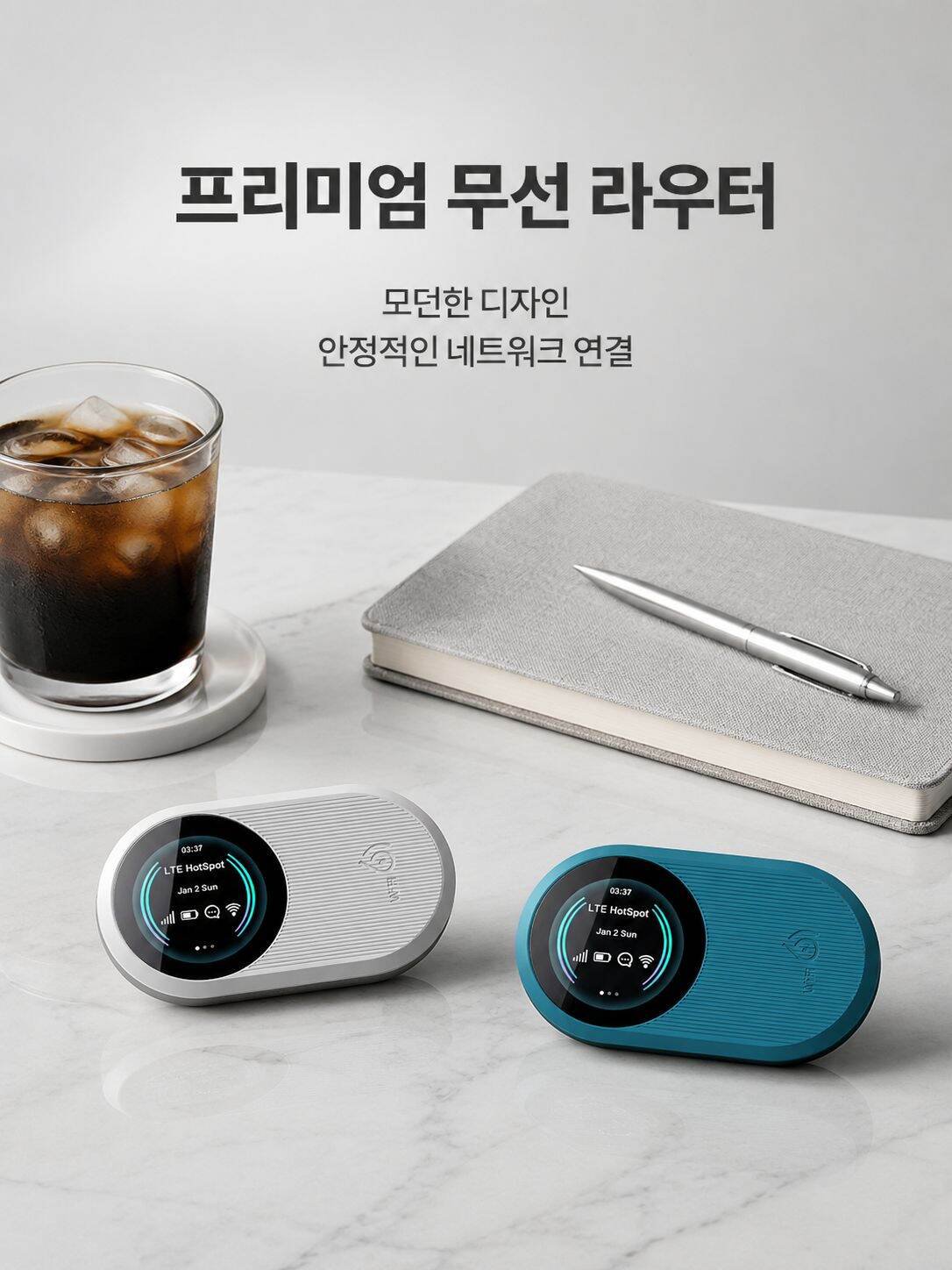 휴대용 무선 MiFi 라우터, 언제 어디서나 네트워크를 즐기세요
