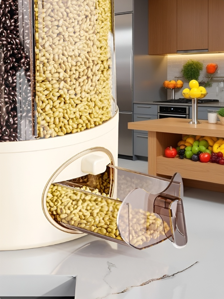 Cubo de almacenamiento hermético para cocina