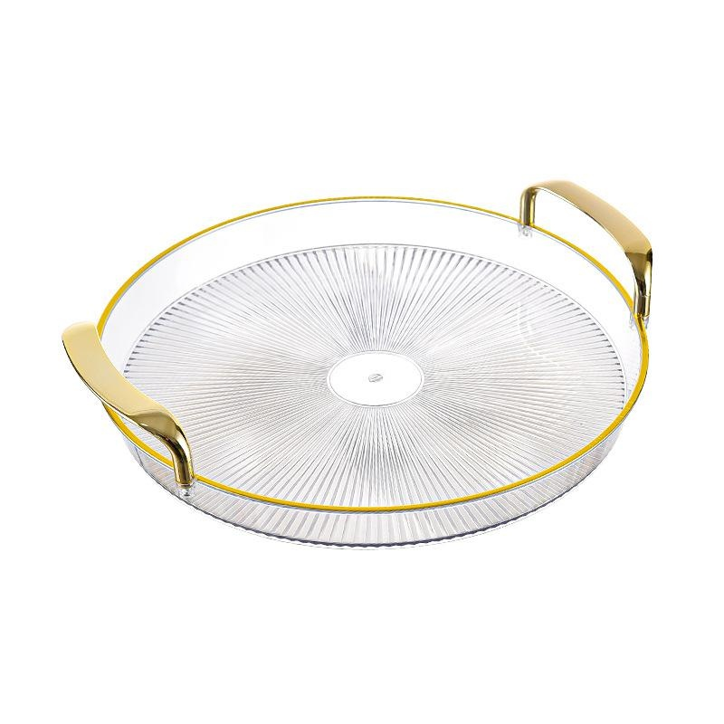 帶雙手柄圓形托盤