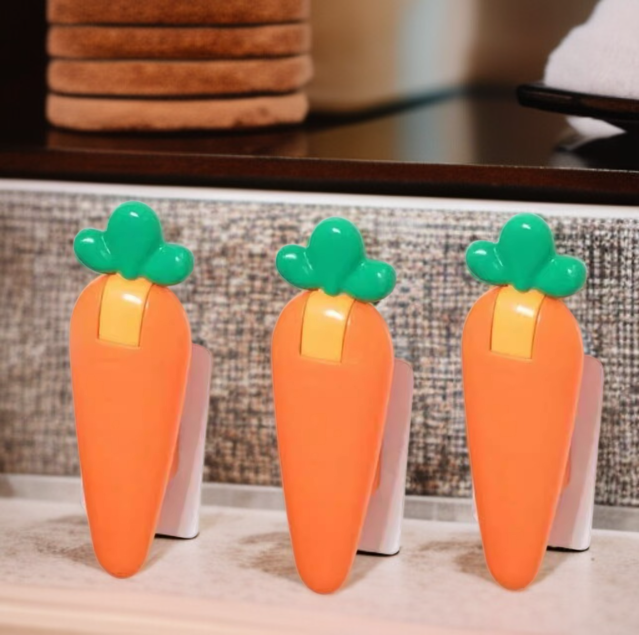 욕실 다기능 청소 귀여운 헤어 쓰레기통 클립