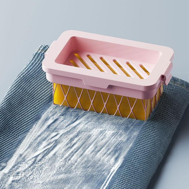 Caja de jabón multifuncional de alta elasticidad para el hogar