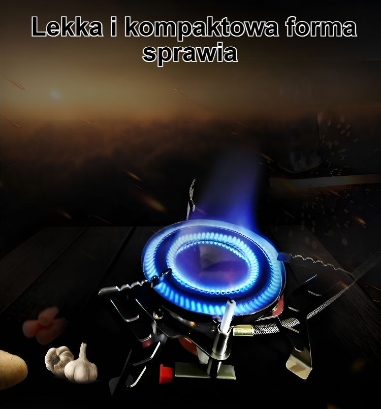 Przenośny gaz dużej mocy dla zespołów górskich