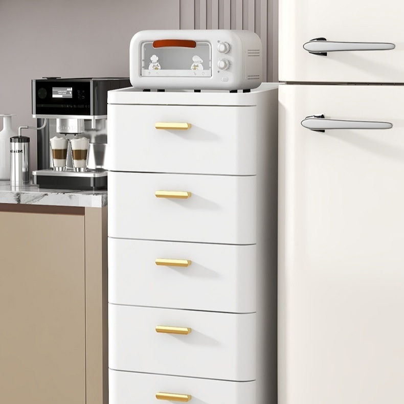 抽屜式儲物櫃客廳儲物櫃多層家用縫隙儲物櫃