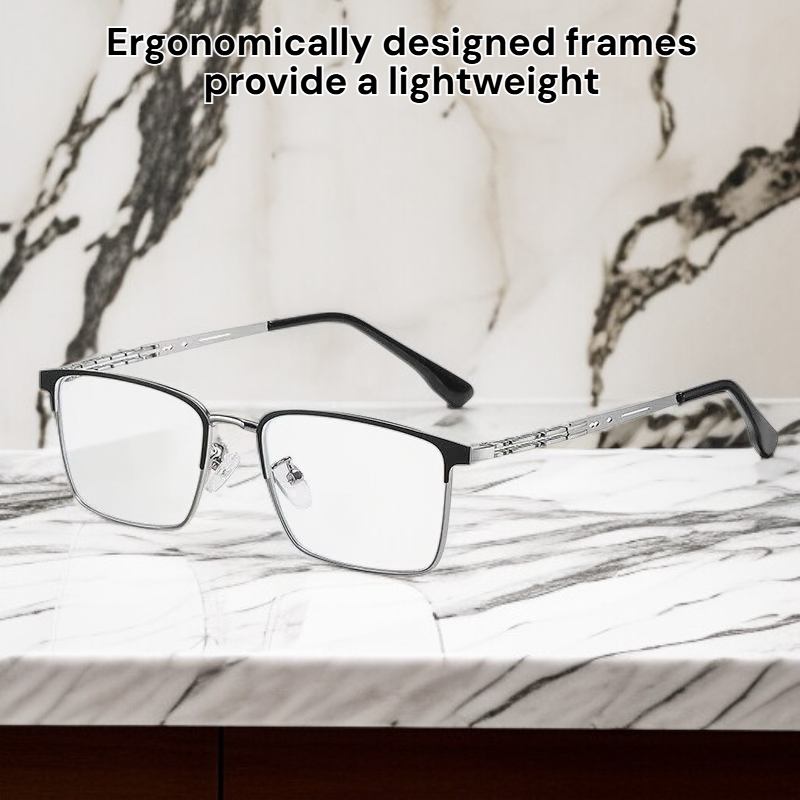 Premium Blue Light Filter Reading Glasses for Seniors—Fatigue Relief Design