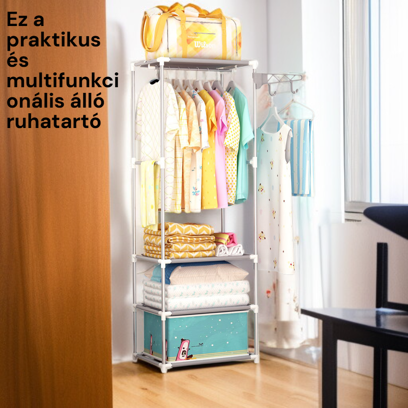 Otthoni többcélú álló fogas
