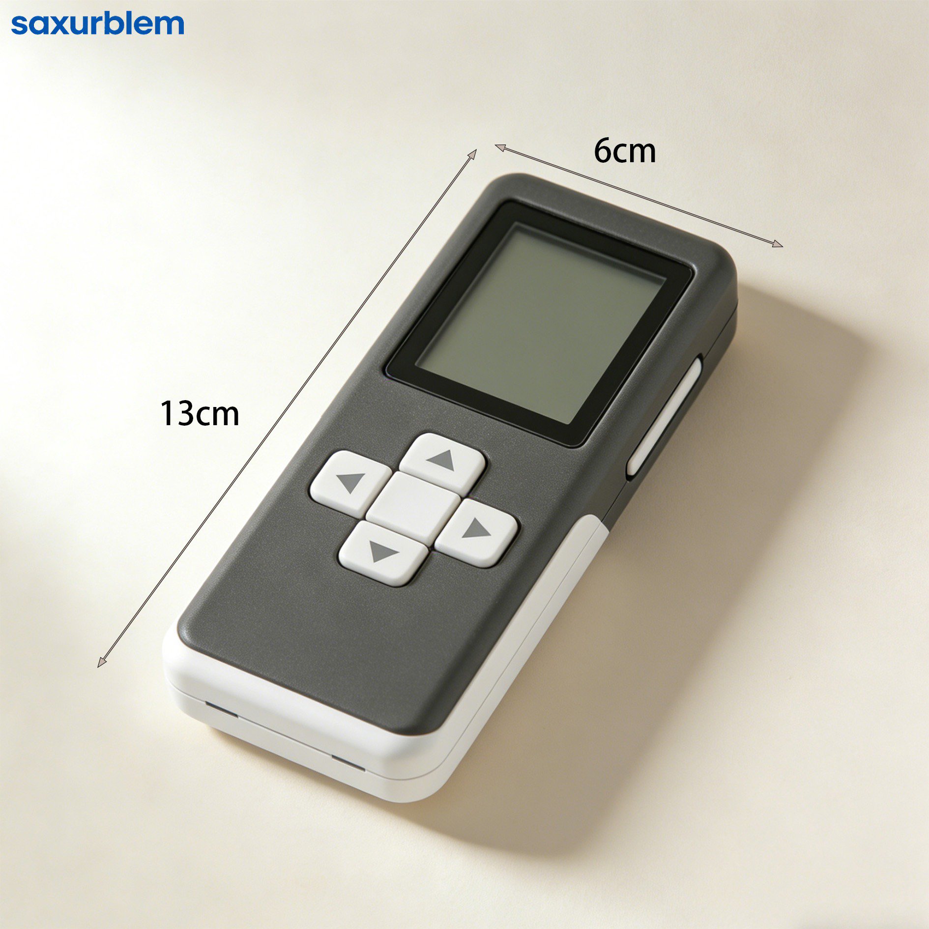 コンパクトな距離計の持ち運びイメージ