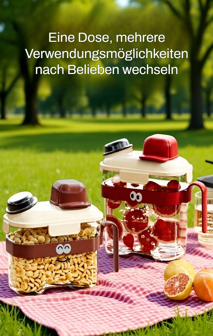 Küchendose im modernen Design für Getreide