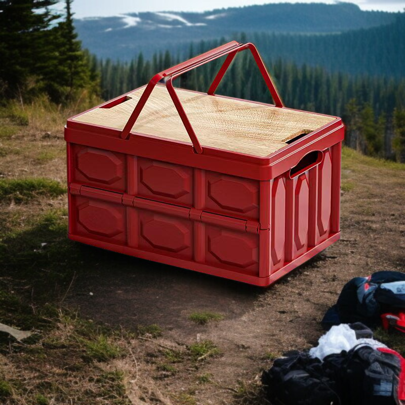 차량용 다용도 대용량 수납함 휴대용 정리함 아웃도어 캠핑 트렁크 수납함