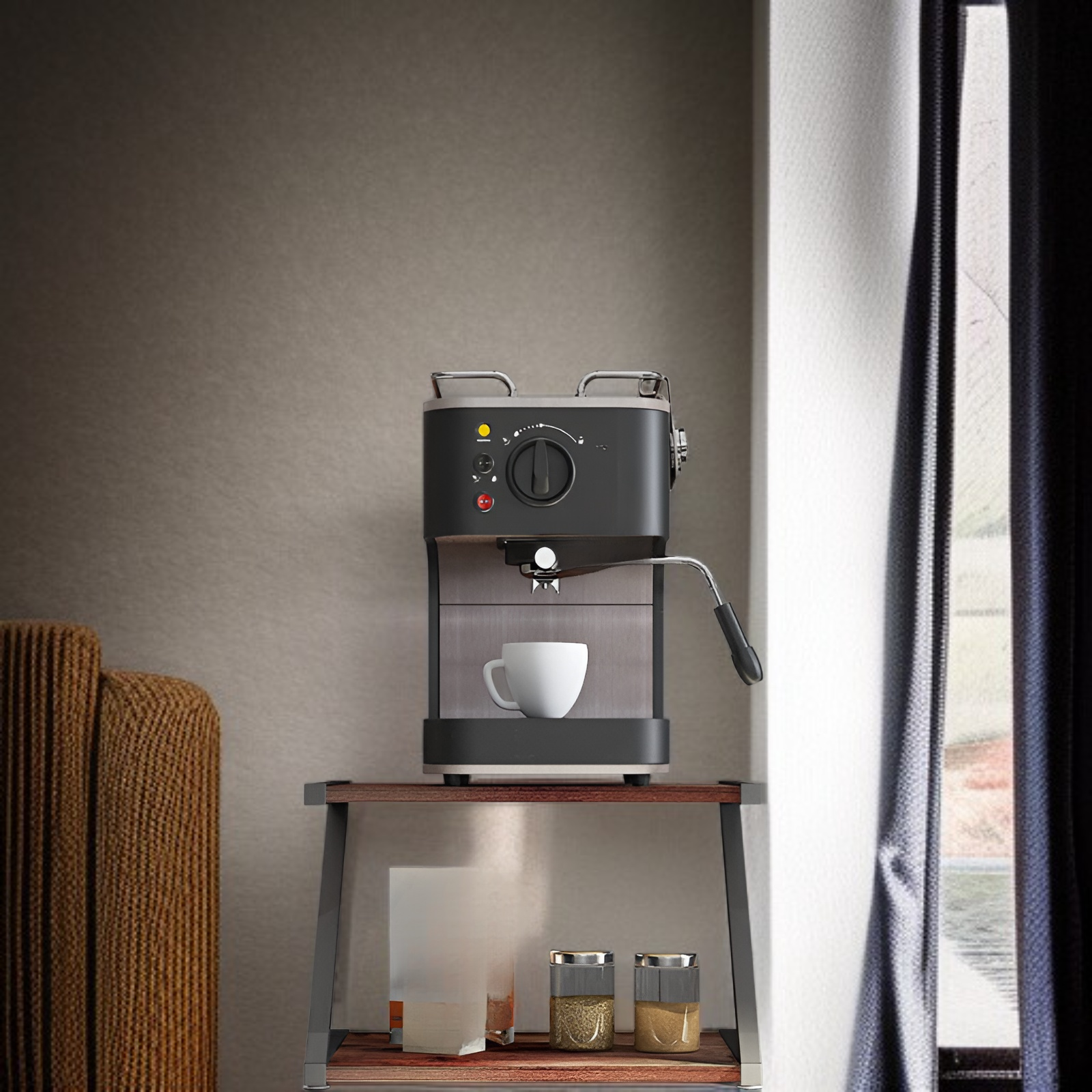 多機能木製収納ラック Z型デスクプリンター収納ラック シンプルデスク本棚 多層収納