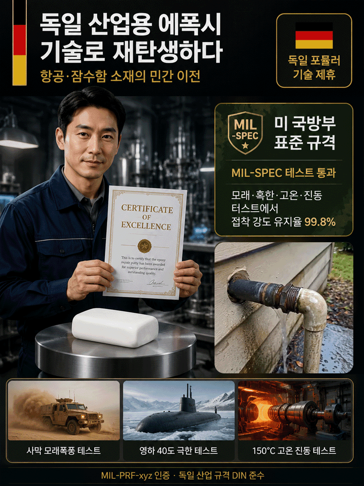 만능 응급 에폭시 수리 퍼티