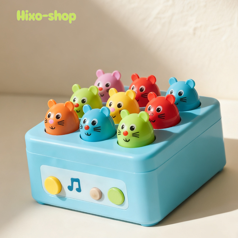 Interaktivní hračka Whack-a-Mole pro batolata