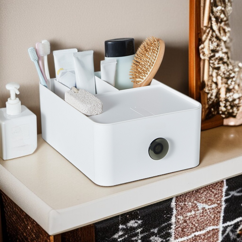 仕切り付きの大型収納容器