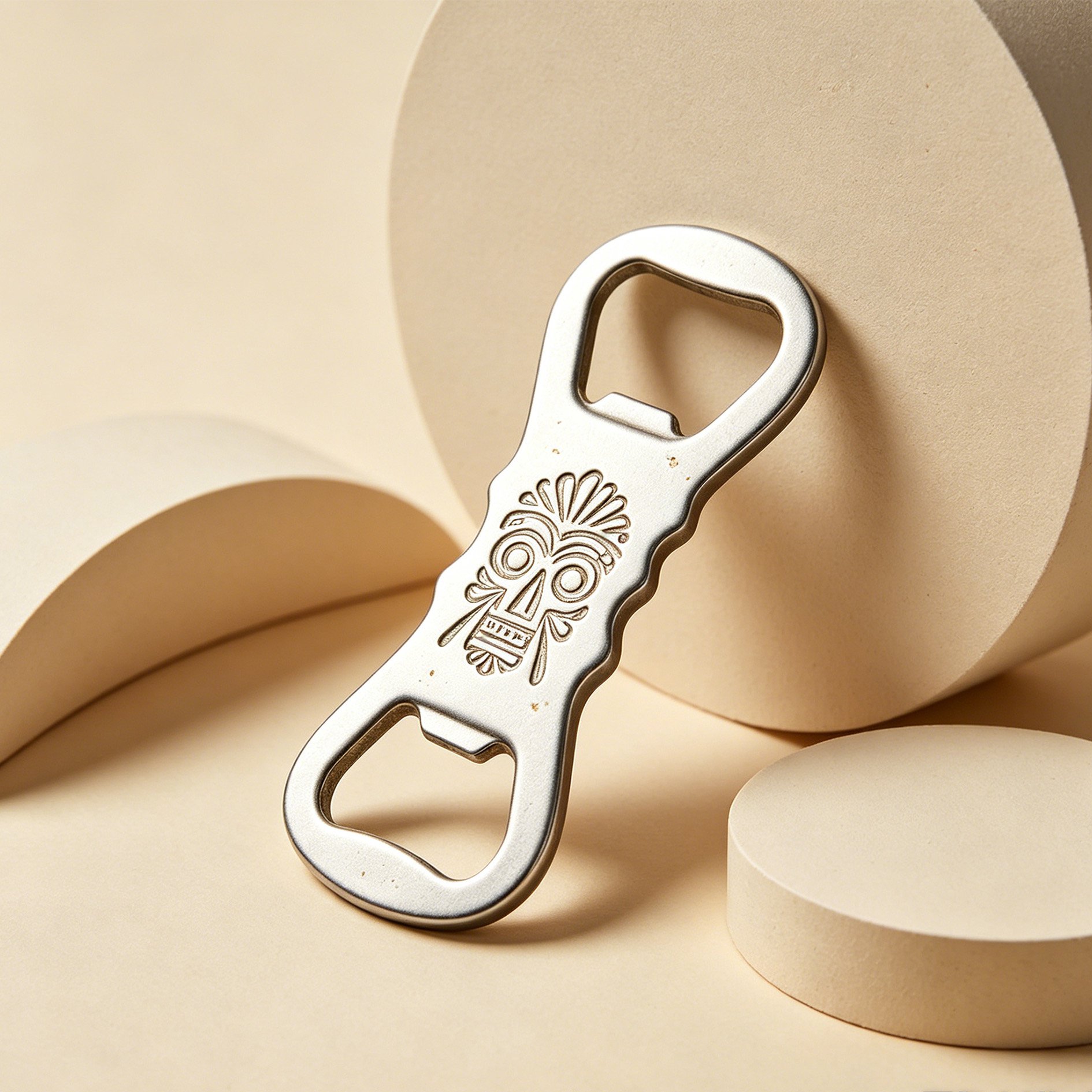 All-Steel Integrated Bottle Opener (Pack of 2)