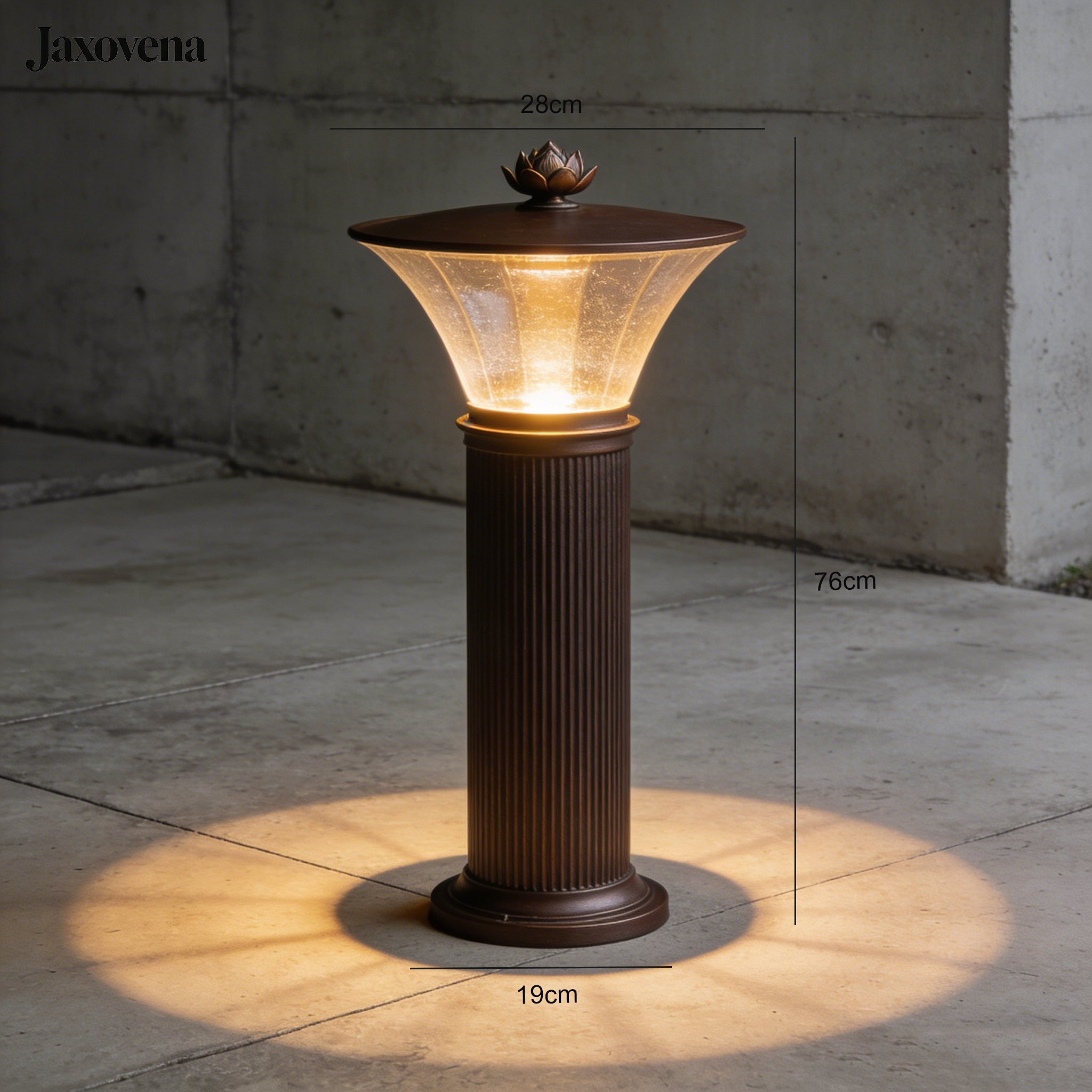 โคมไฟตั้งพื้นกลางแจ้งกันน้ำ