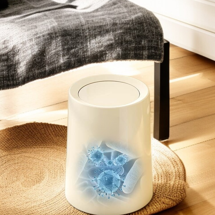 家庭用防臭防漏ゴミ箱 取り外し可能インナーバケツ