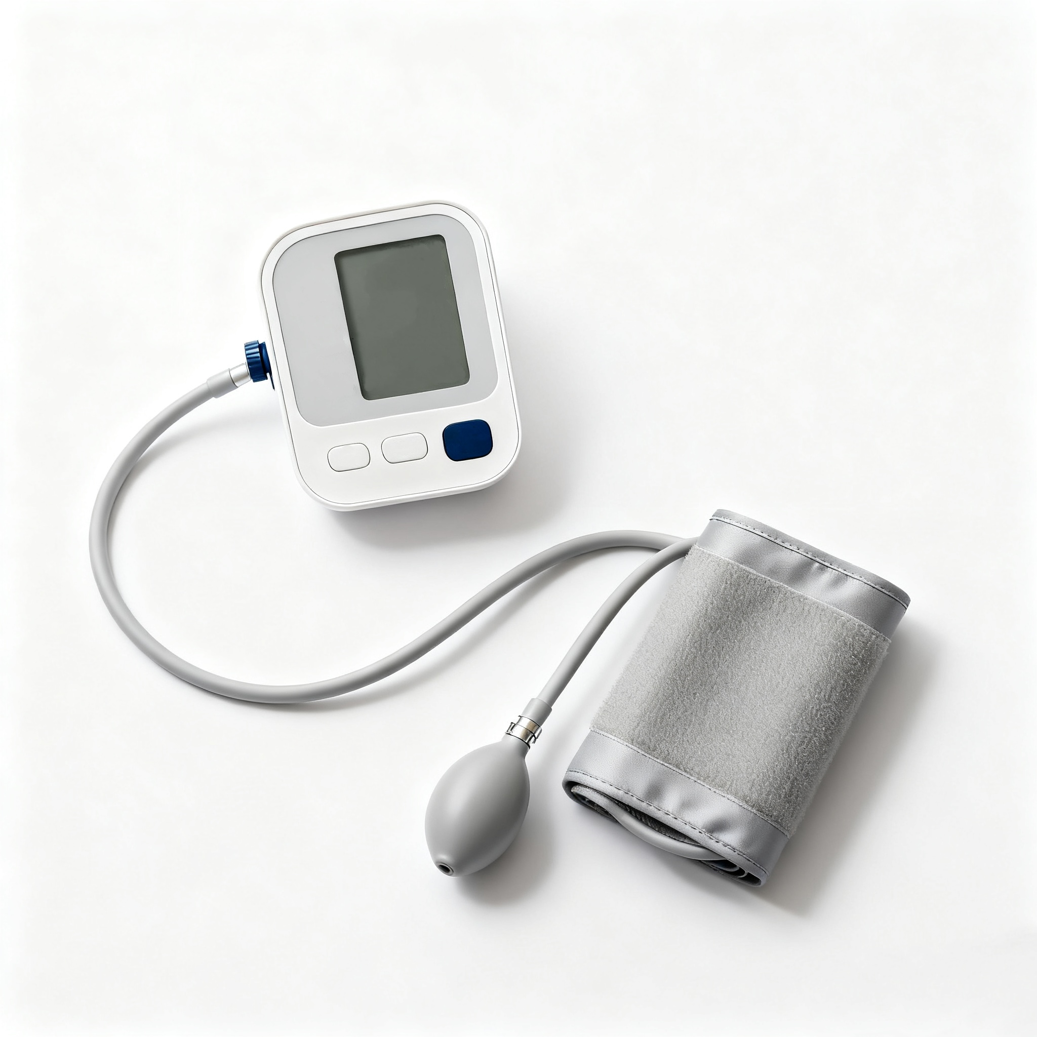 음성 안내 스마트 혈압 측정기 디스플레이