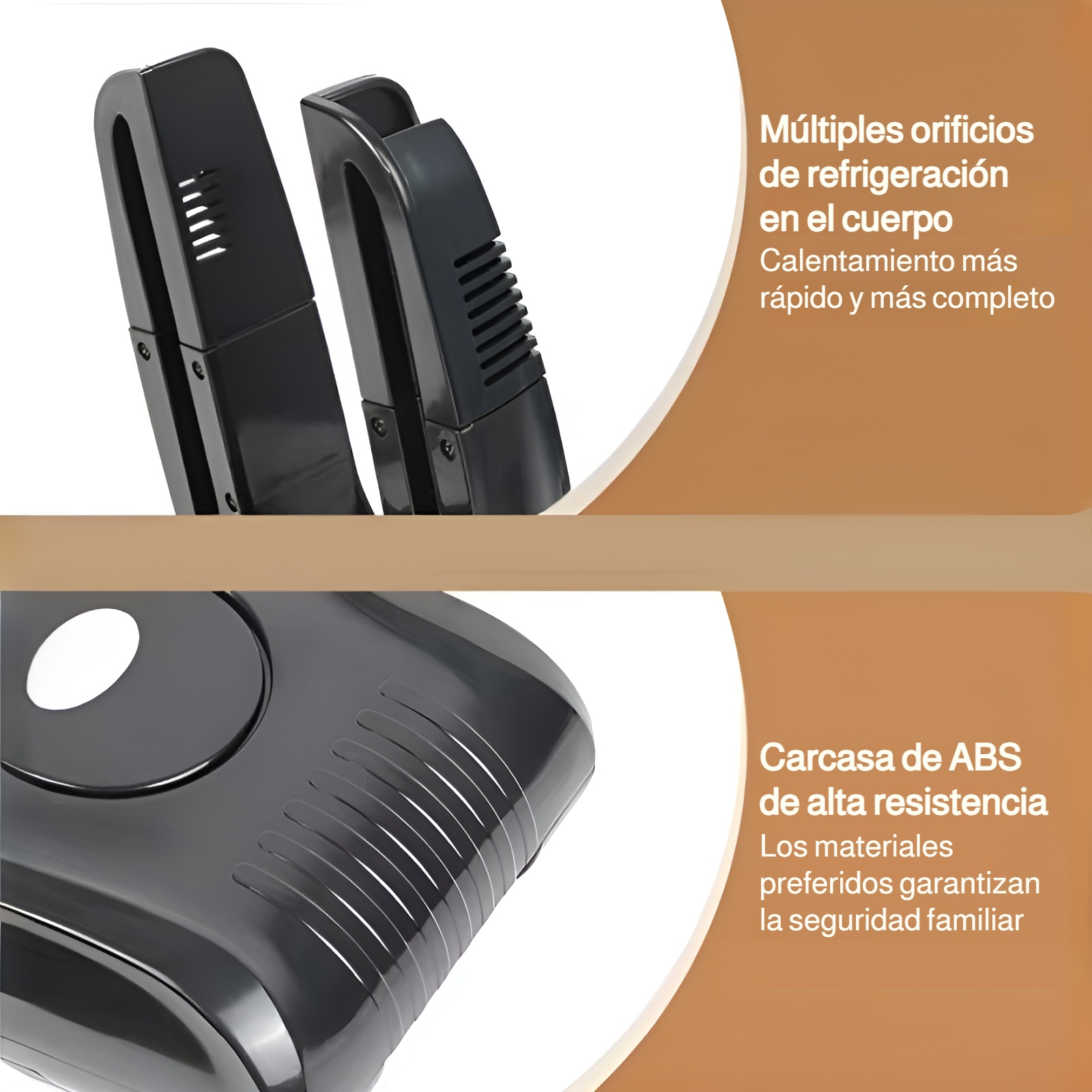 Secador de zapatos inteligente, calienta y seca los zapatos, alivia la picazón y desodoriza, secador
