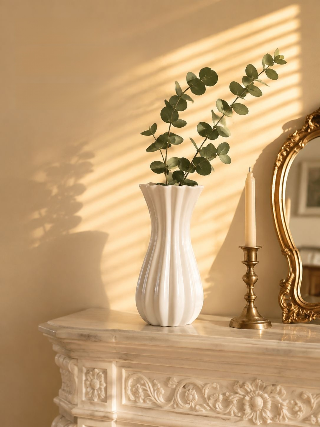 Vase décoratif en plastique pour intérieur vintage