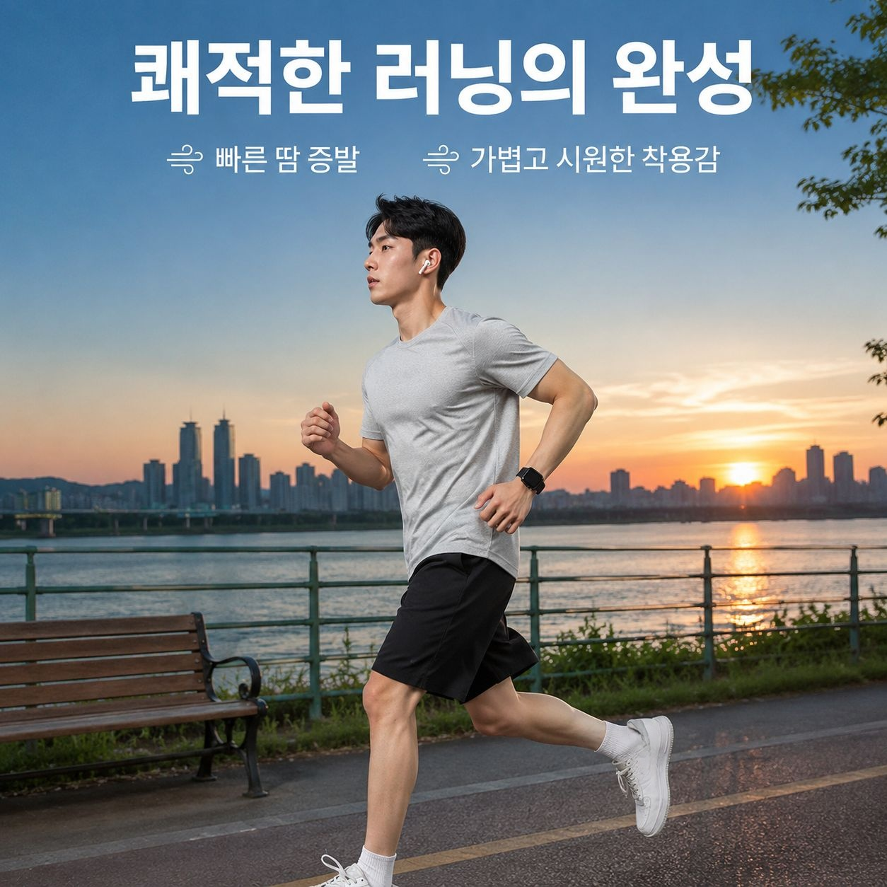 여름용 아이스 실크 남성 반바지 얇은 스타일
