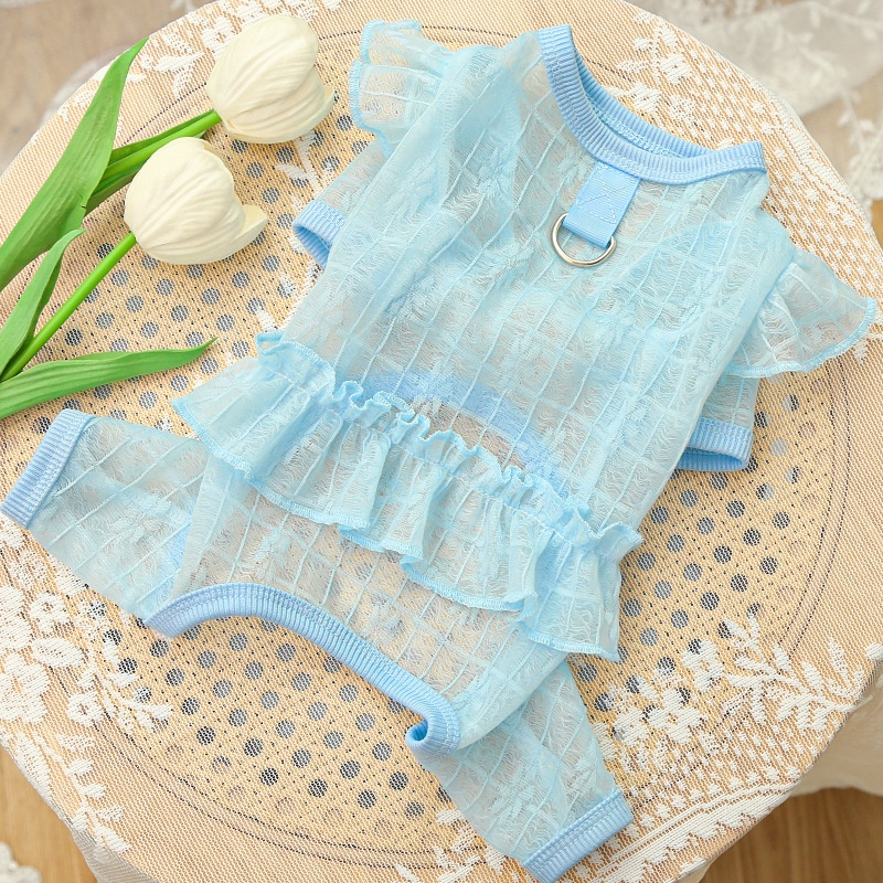 เสื้อสุนัขเบาบาง ระบายอากาศ ยืดหยุ่น