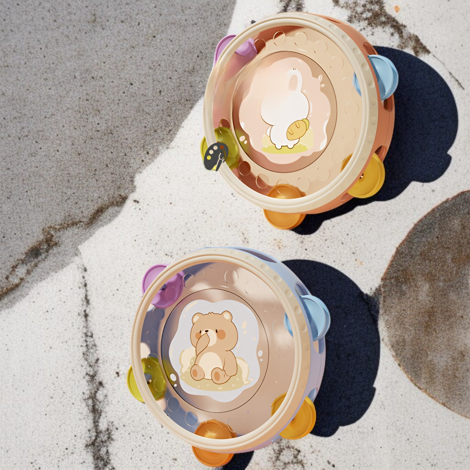 아기 탬버린 조기 교육 장난감