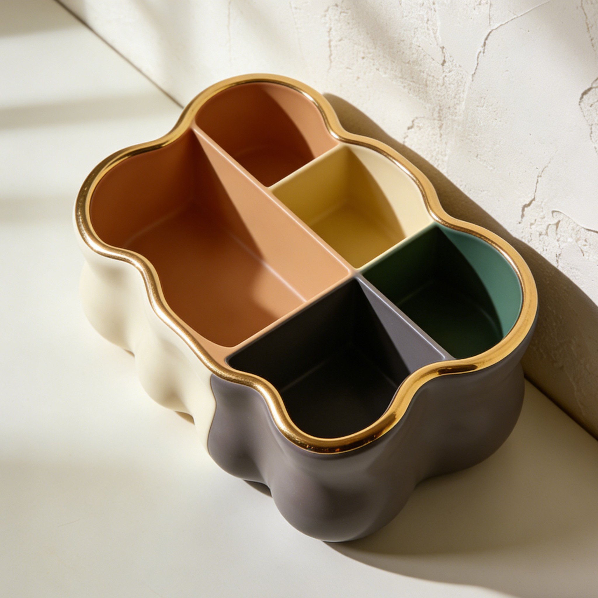 Multifunkciós pult tárolódoboz készlet három darabos kivitelben