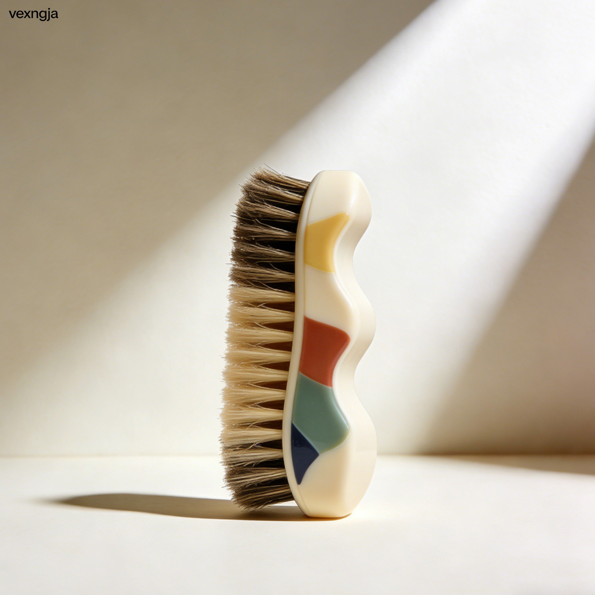 Multi-functional soft-bristled shoe brushes 3-pack overview