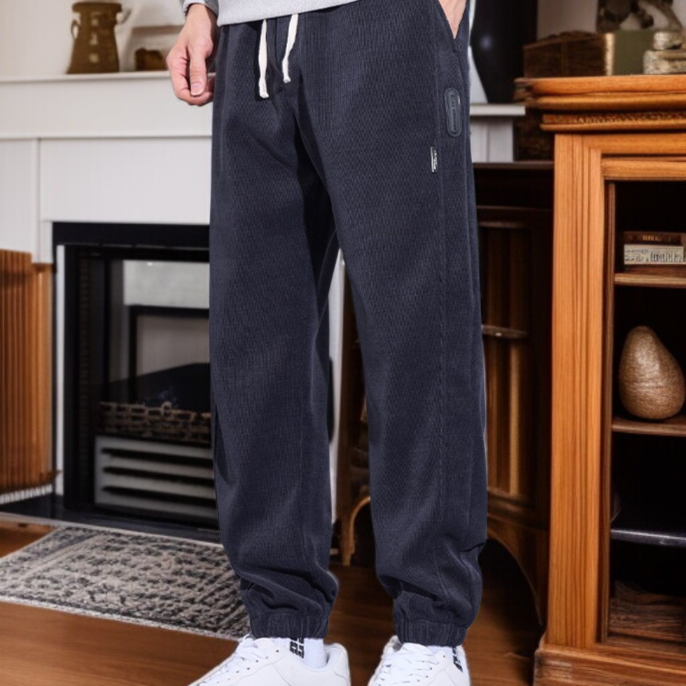 와이드 컴포트 조거 남성 봄가을 캐주얼 팬츠 조거 배기 팬츠 남성 와이드 배기 팬츠