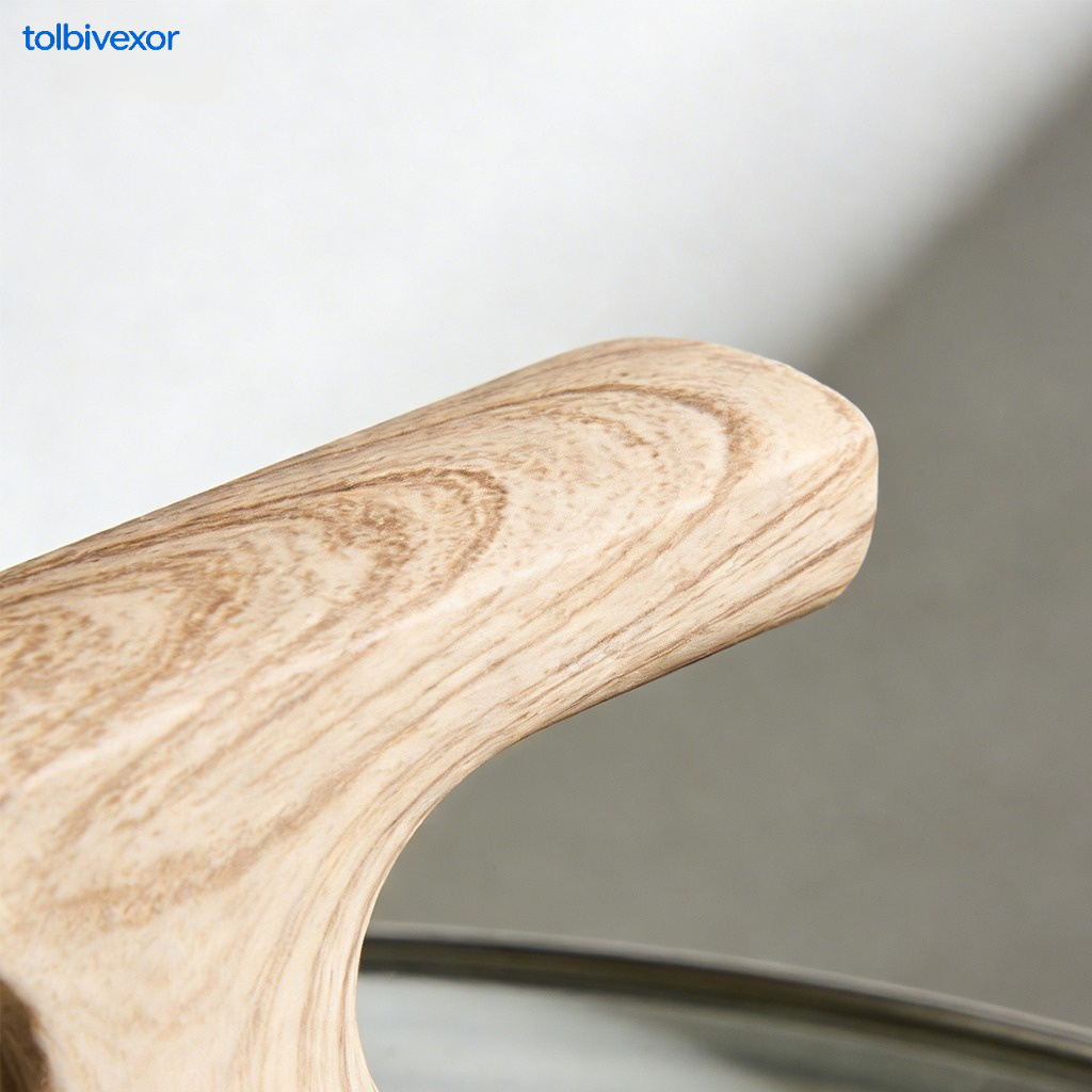 Wooden anti-scalding pot handle sleeves (5 pieces)