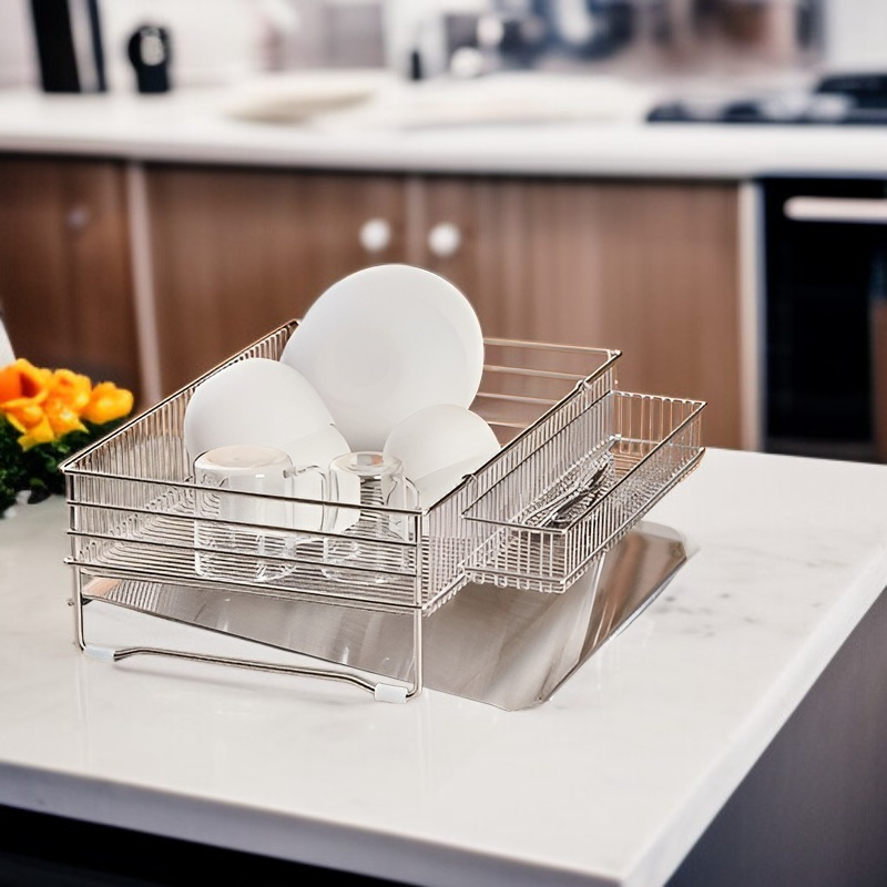  다용도 조절식 배수 바구니