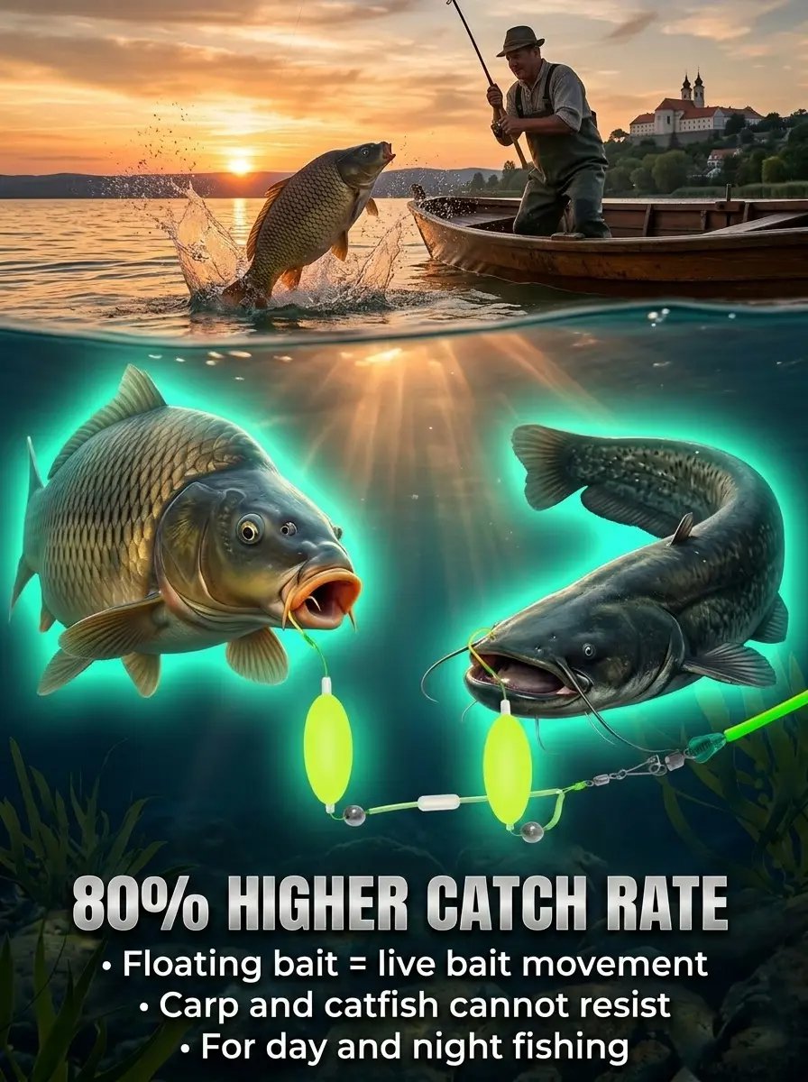 [Say Goodbye to Snagging, Effectively Increase Fish Catch Rate] New Reverse Bottom Double Hook